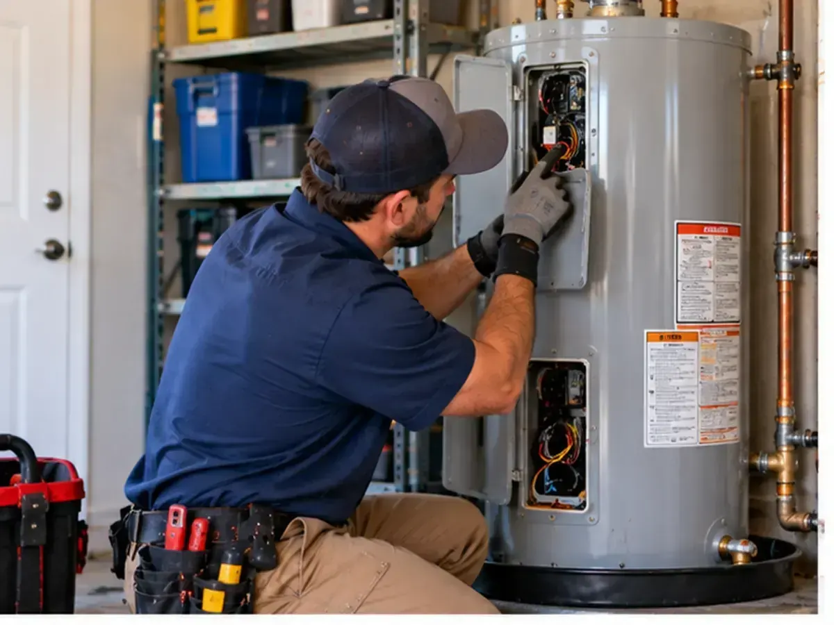 Electric Water Heater Has No Hot Water: Common Causes in Schertz, TX