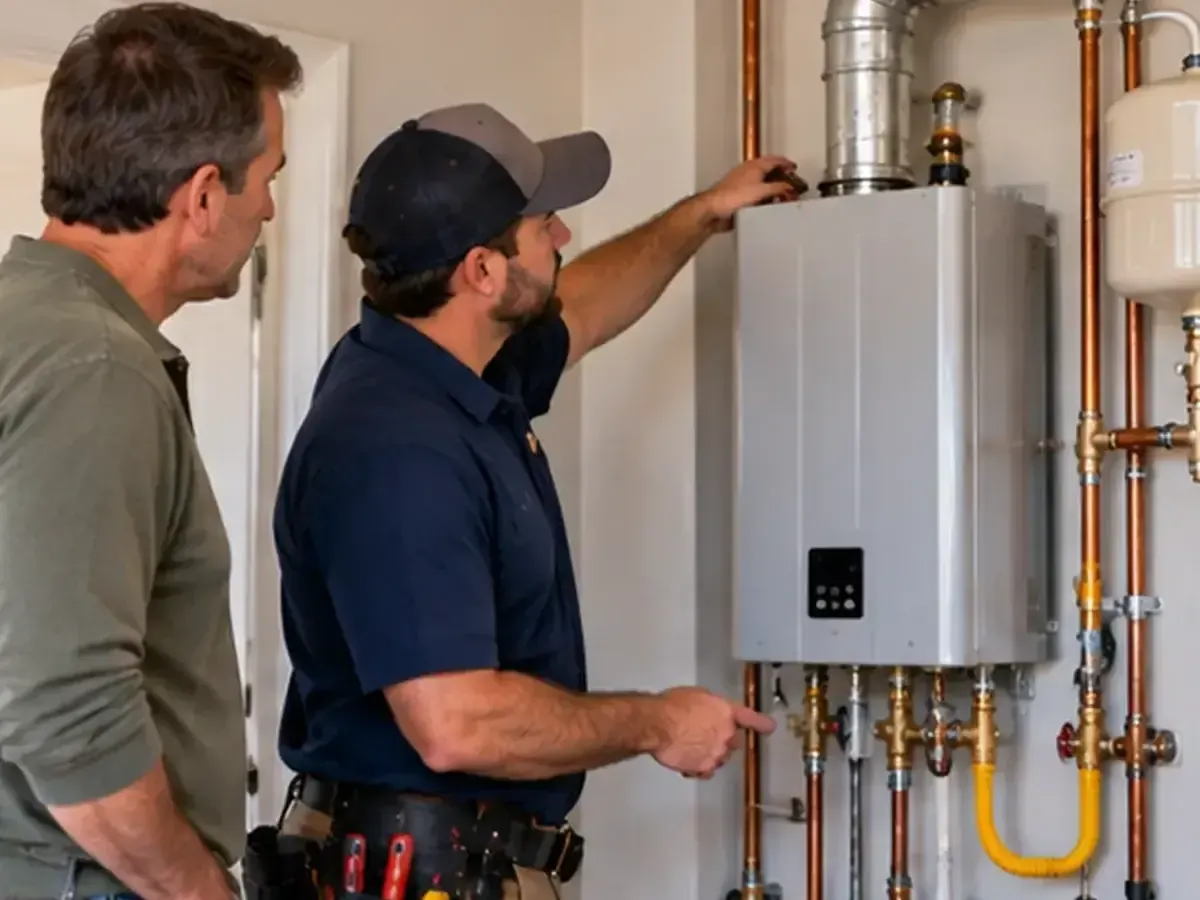Tankless vs Storage Water Heater in Schertz, TX