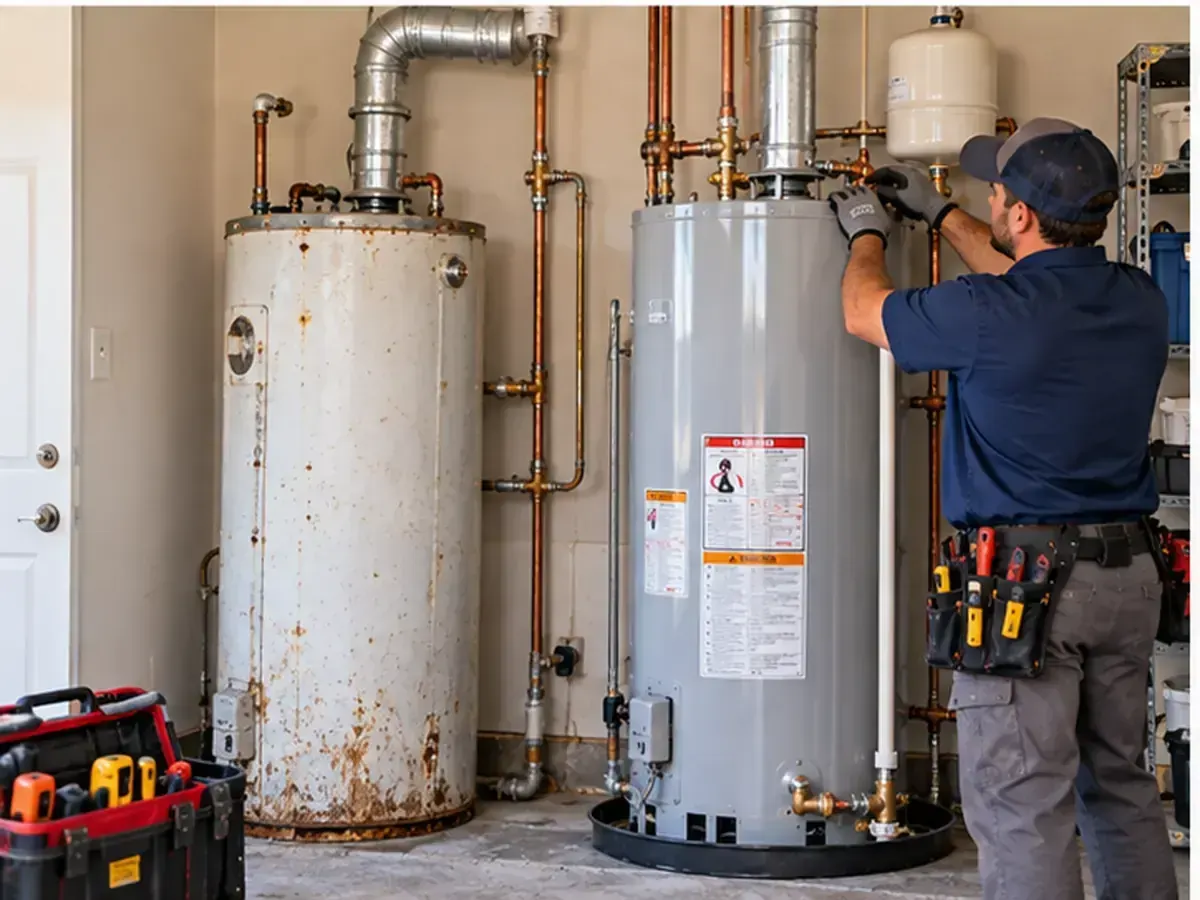 What Happens During Water Heater Replacement in Schertz, TX?